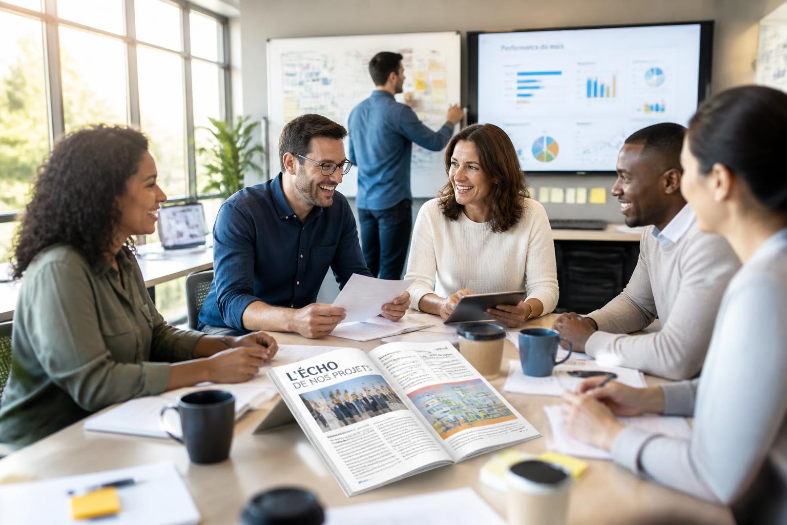 découvrez pourquoi le journal interne d'entreprise demeure un outil essentiel pour renforcer la cohésion et mobiliser vos équipes au quotidien.