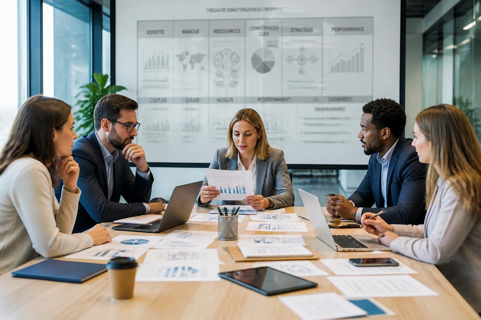 découvrez comment un tableau de caractérisation d'entreprise peut vous aider à affiner votre stratégie et à mieux comprendre les forces et faiblesses de votre société pour un développement optimal.
