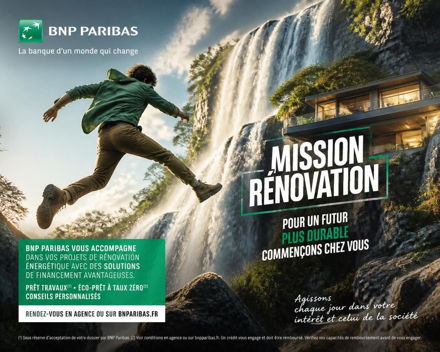 découvrez le message clé derrière la dernière campagne publicitaire de bnp paribas et ce que la banque souhaite transmettre à travers cette communication.