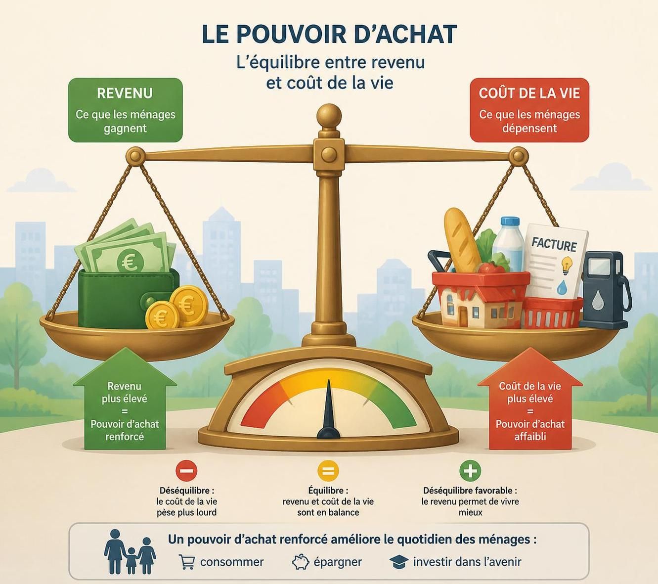 découvrez la définition du pouvoir d’achat pour mieux comprendre comment il influence l’évolution de votre budget au quotidien.