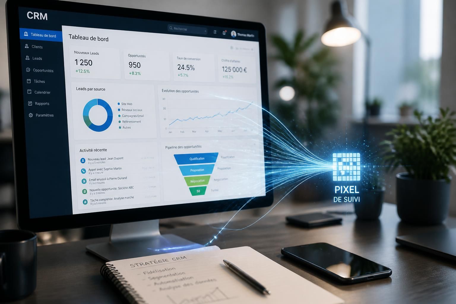 découvrez comment crm pixel connexion optimise le suivi client grâce à une intégration clé, améliorant la gestion des relations et la satisfaction client.