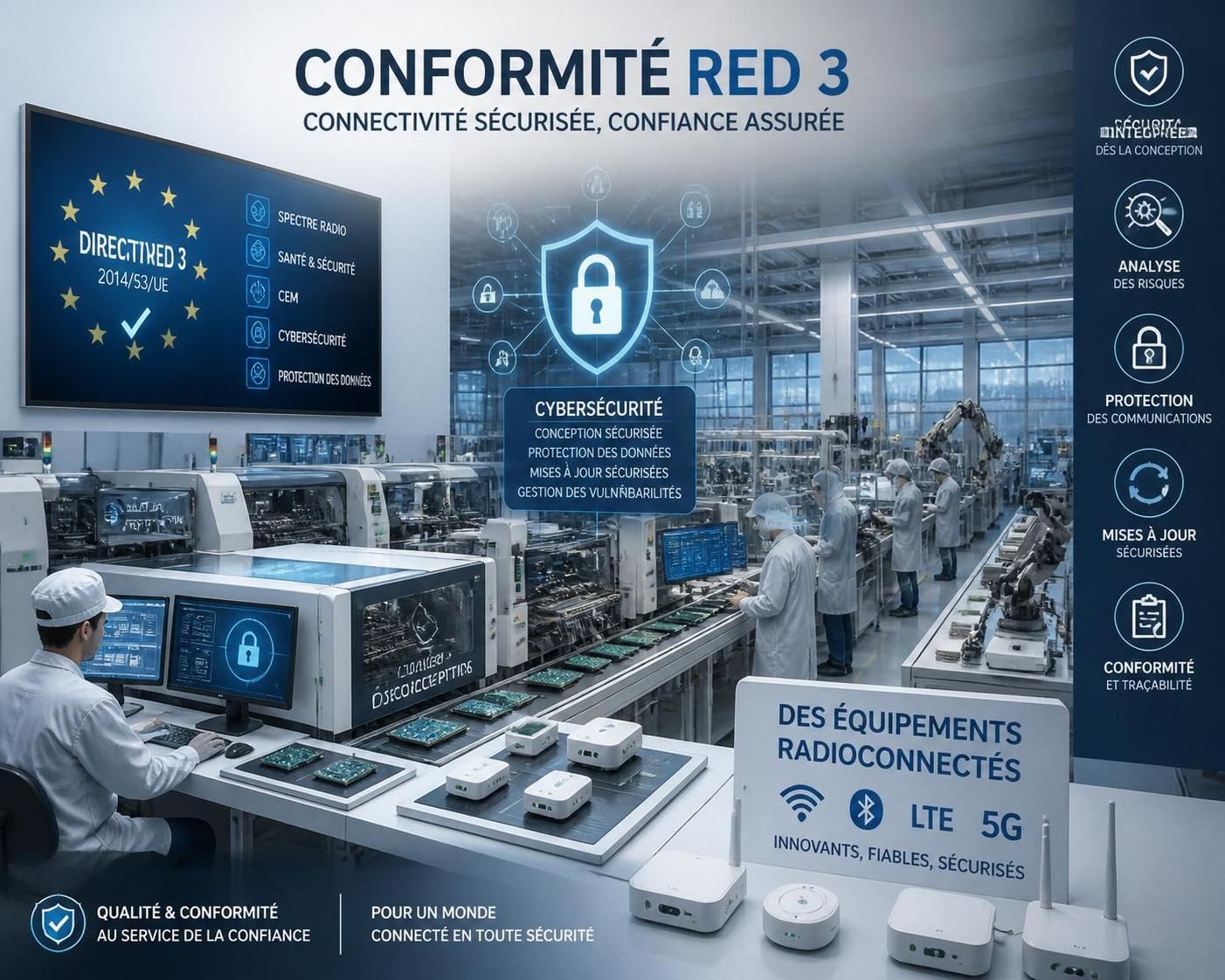 découvrez les impacts de la directive red 3 sur les fabricants d’équipements radio et comment se conformer aux nouvelles exigences réglementaires.