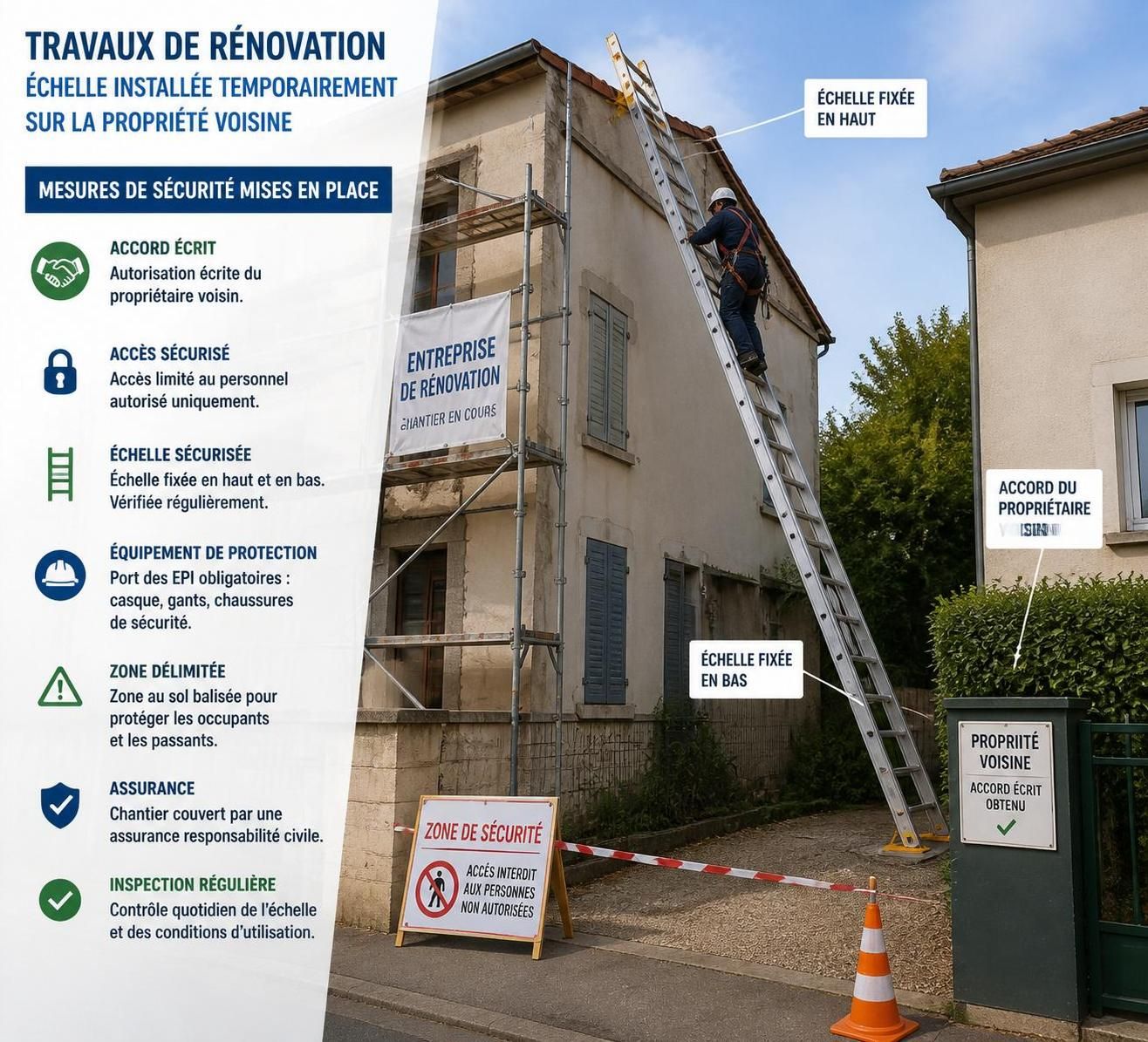 découvrez ce que la jurisprudence révèle sur la responsabilité liée à l'utilisation des tours d'échelle, avec une analyse des décisions des tribunaux en matière de sécurité et de responsabilité.