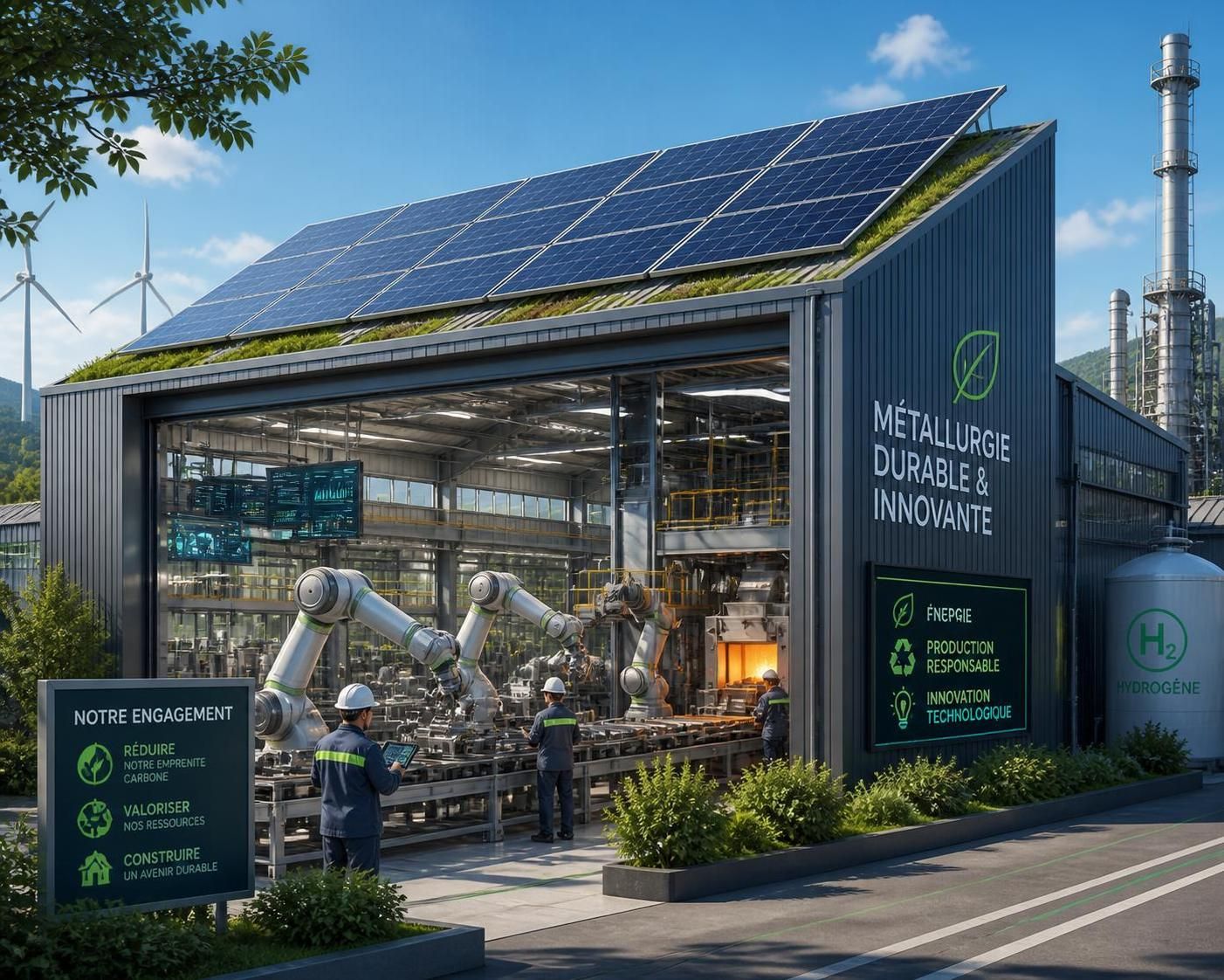 découvrez les défis et opportunités pour l'industrie métallurgique dans le contexte de la transition écologique, et comment avenir metal s'adapte pour un futur durable.