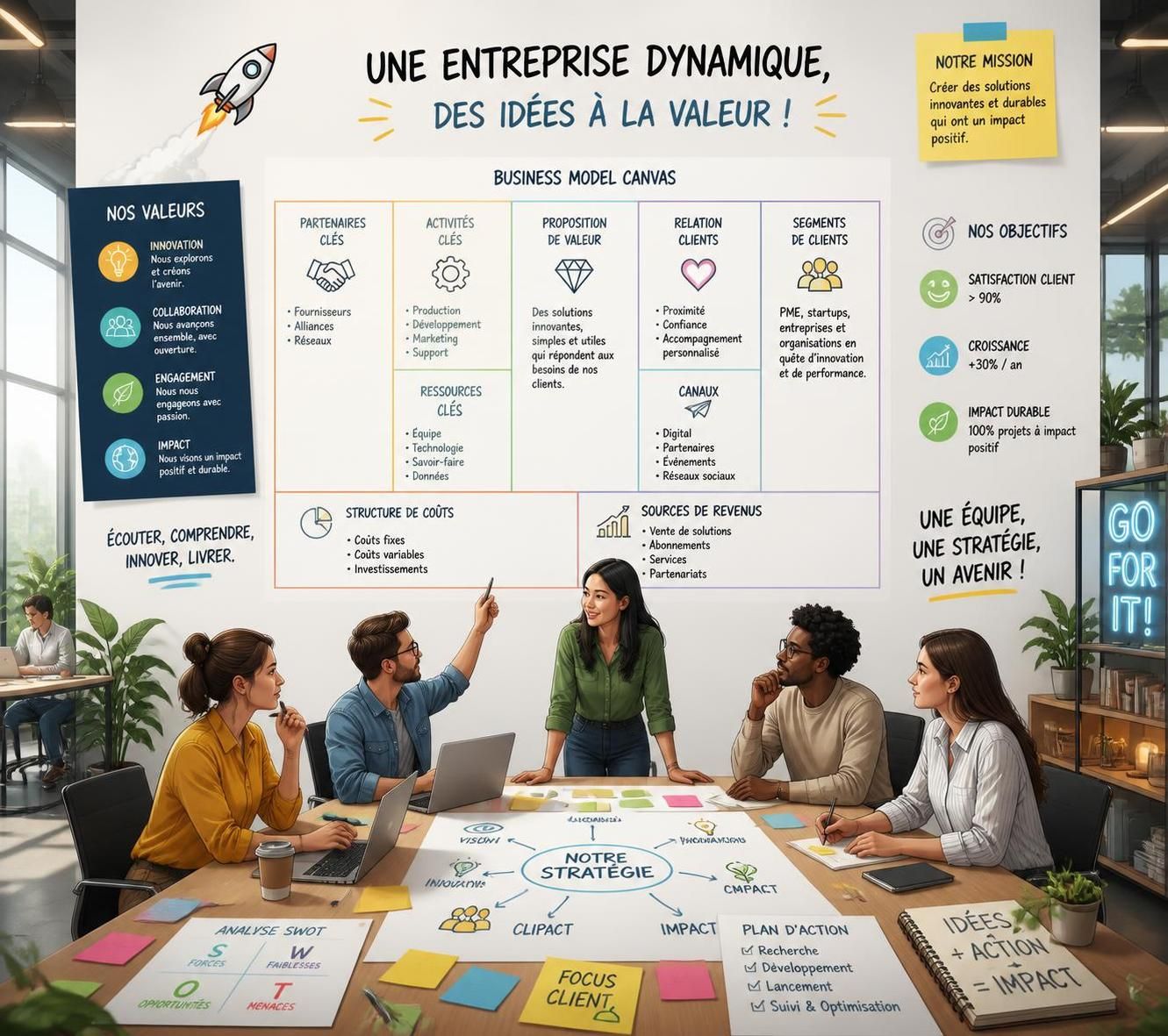 découvrez ce qu'est un business model et apprenez les éléments essentiels pour structurer votre entreprise de manière efficace et durable.