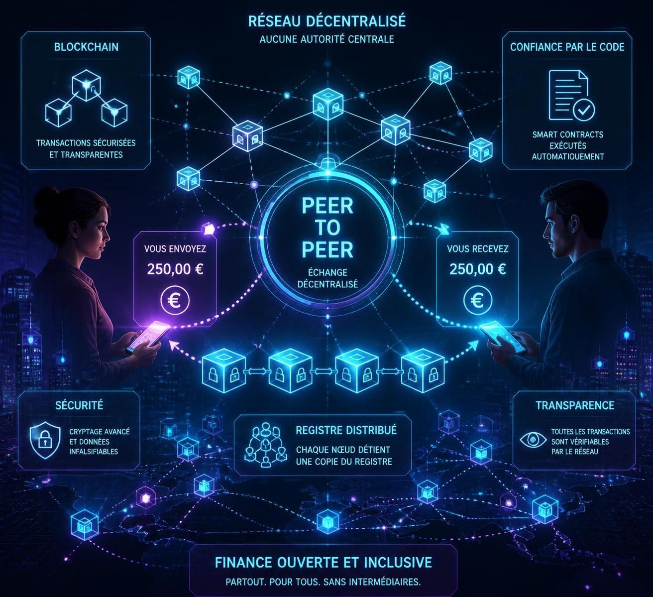 découvrez comment le peer to peer (p2p) transforme les échanges financiers, en explorant à la fois ses opportunités révolutionnaires et les risques potentiels associés.