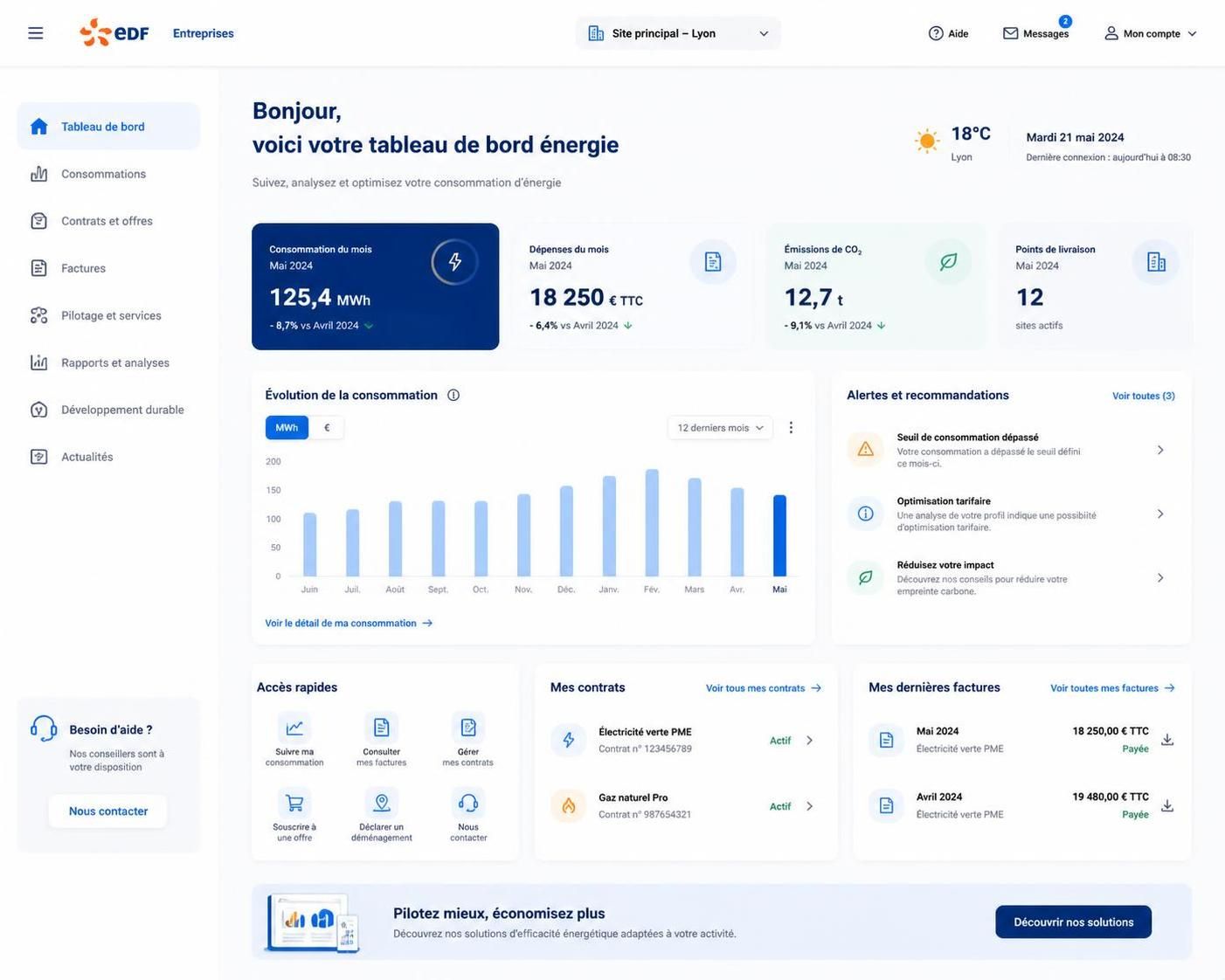 découvrez pourquoi www.entreprises.edf.fr s'impose comme l'outil incontournable pour les professionnels, offrant des services adaptés et une gestion simplifiée de l'énergie.